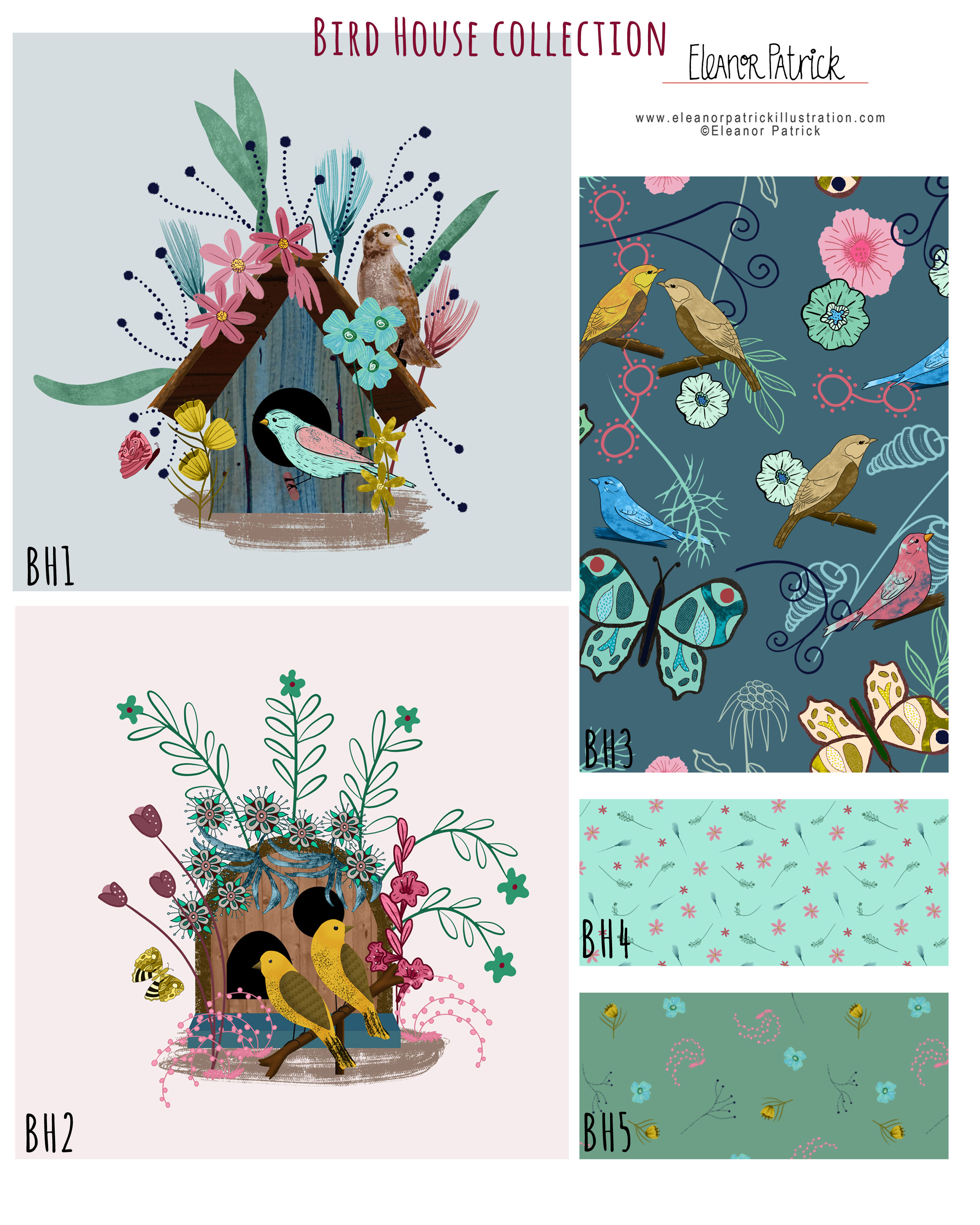 Bird house collection