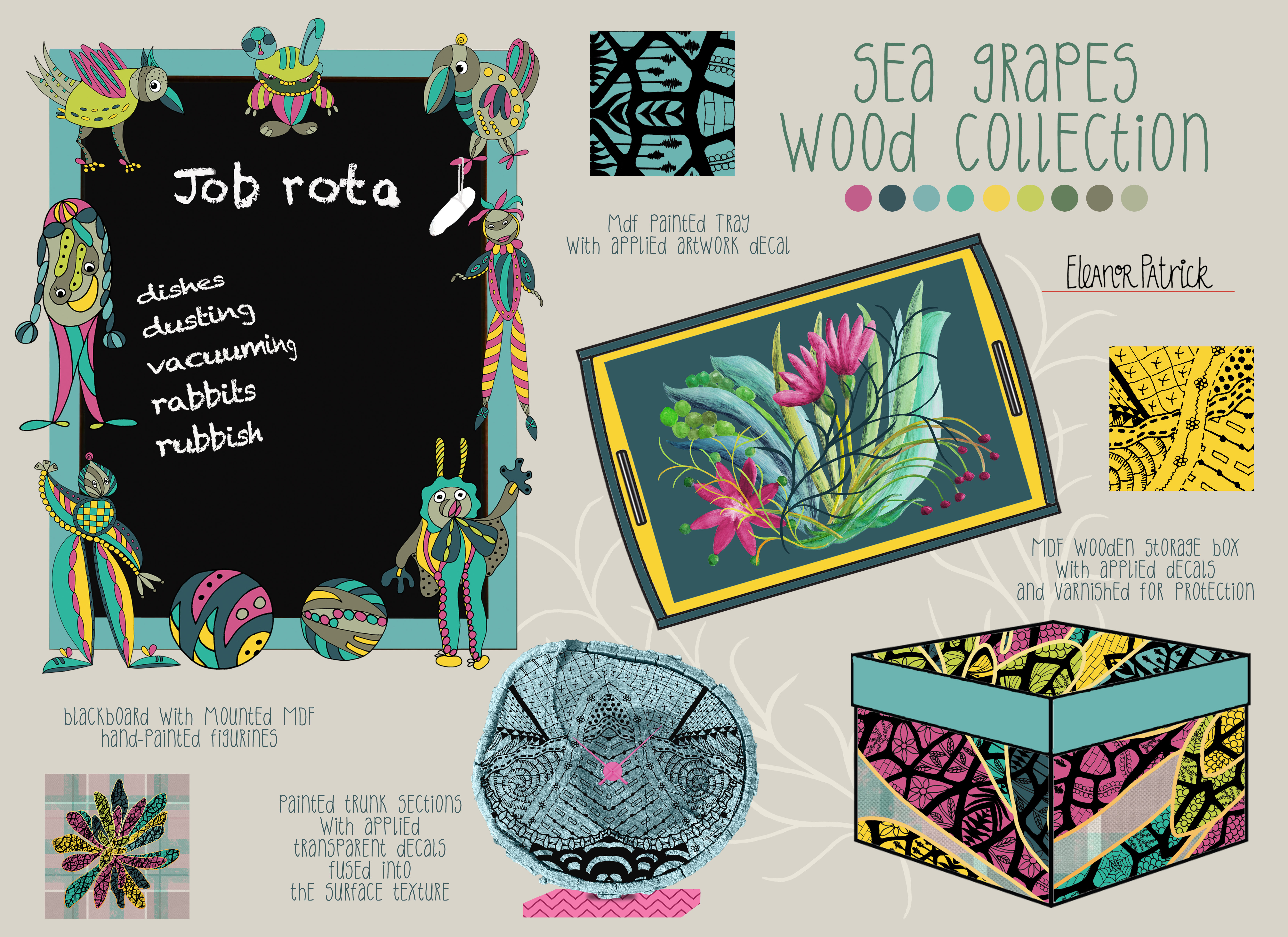 sea grapes wood layout